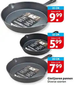 Hoogvliet Gietijzeren pannen aanbieding