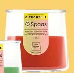 Marskramer Spaas purelight geurkaars - Citronella Vivid Red aanbieding