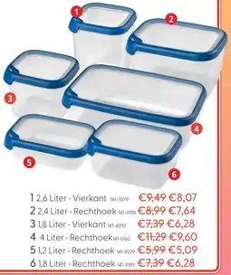 Marskramer Curver Grand Chef Vershoudbak 2,6L Vierkant aanbieding