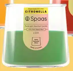 Marskramer Spaas purelight geurkaars - Citronella Vivid Green aanbieding