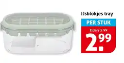 Hoogvliet IJsblokjes tray aanbieding
