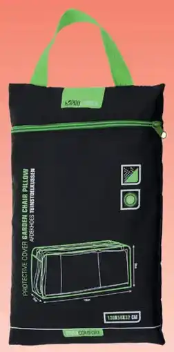 Marskramer Pro Garden stoelkussentas 130 x 50 x 32 cm zwart aanbieding