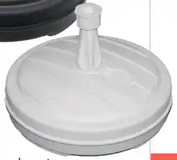 Marskramer Parasolstandaard 13 ltr wit aanbieding