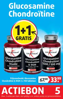 Lucovitaal Glucosamine Chondroïtine aanbieding