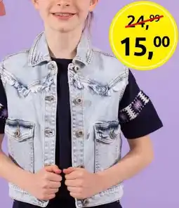 Jola Mode Denim vest aanbieding