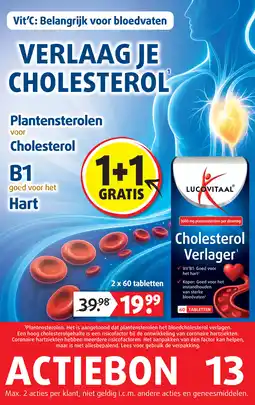 Lucovitaal Vit'C Cholesterol Verlager aanbieding