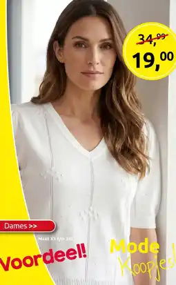 Jola Mode Trui ecru aanbieding