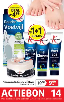Lucovitaal Kapotte Hielkloven Creme aanbieding