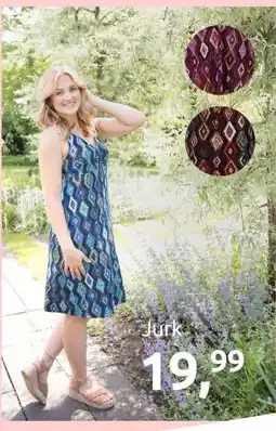 Jola Mode Jurk Petrol aanbieding