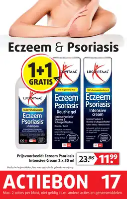 Lucovitaal Eczeem Psoriasis Intensive Cream aanbieding