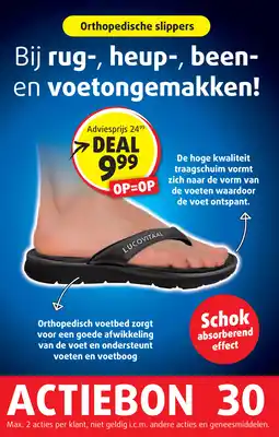 Lucovitaal Orthopedische Slippers aanbieding