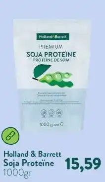 Holland & Barrett Soja Proteïne aanbieding