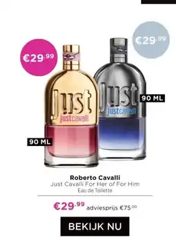 ICI Paris XL Roberto Cavalli aanbieding