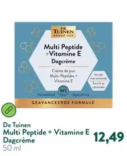Holland & Barrett Multi Peptide + Vitamine E Dagcrème aanbieding