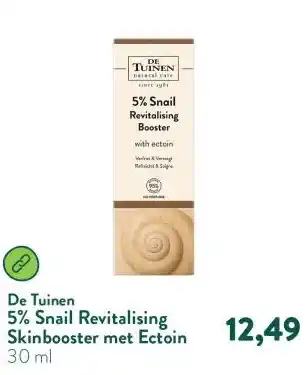 Holland & Barrett 5% Snail Revitalising Skinbooster met Ectoin aanbieding