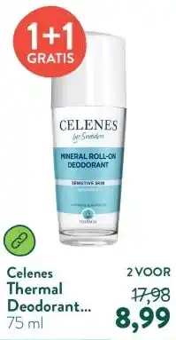 Holland & Barrett Thermal Deodorant Roll-on Ongeparfumeerd aanbieding