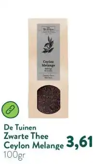 Holland & Barrett Zwarte Thee Ceylon Melange aanbieding