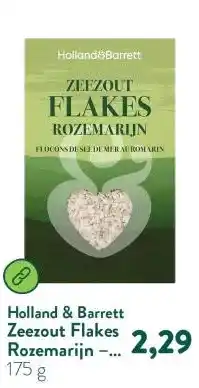 Holland & Barrett Zeezout Flakes Rozemarijn – 175g aanbieding
