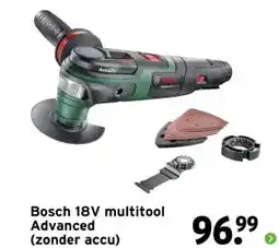GAMMA Bosch 18V multitool Advanced (zonder accu) aanbieding