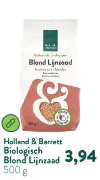 Holland & Barrett Biologisch Blond Lijnzaad aanbieding