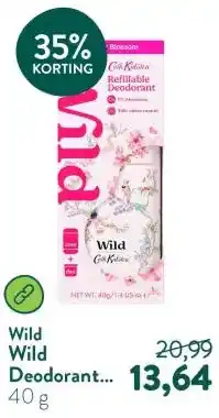 Holland & Barrett Wild Deodorant Birds and Berries Cherry Blossom aanbieding