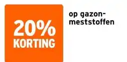 GAMMA op gazon- meststoffen aanbieding