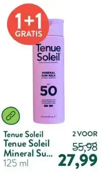Holland & Barrett Tenue Soleil Mineral Sun Milk SPF50 aanbieding