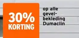 GAMMA op alte gevel bekleding Dumaclin aanbieding
