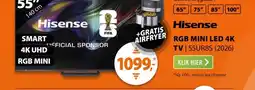 Expert Hisense RGB MINI LED 55UR8S (2026) aanbieding