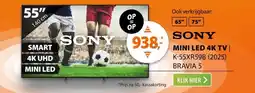 Expert Sony K-55XR59B (2025) BRAVIA 5 aanbieding