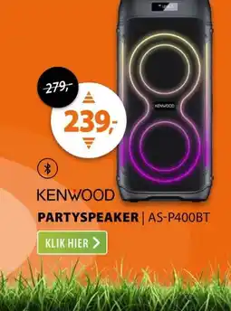 Expert Kenwood AS-P400BT aanbieding