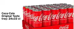 GAMMA Coca-Cola Original Taste tray: 24x33 cl aanbieding