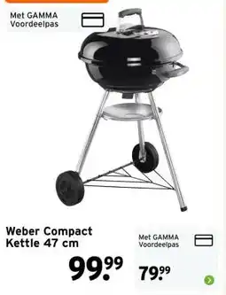 GAMMA Weber Compact Kettle aanbieding