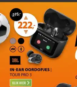 Expert JBL Tour Pro 3 Zwart aanbieding