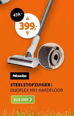 Expert Miele Duoflex HX1 Hardfloor Wit aanbieding