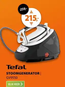 Expert Tefal GV9550 Zwart aanbieding