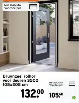 GAMMA Bruynzeel rolhor voor deuren S500 aanbieding