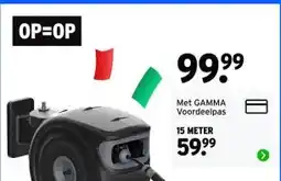 GAMMA GAMMA wandslangbox aanbieding