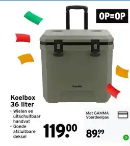 GAMMA Koelbox 36 liter aanbieding