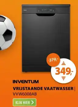 Expert Inventum VVW6008AB Zwart aanbieding