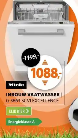 Expert Miele G 5663 SCVi Excellence aanbieding