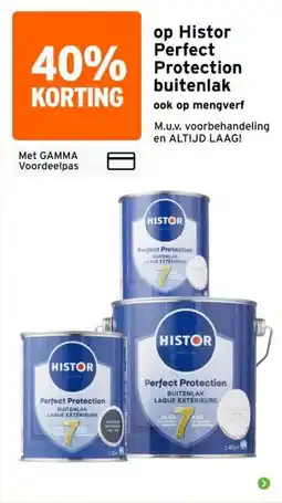 GAMMA op Histor Perfect Protection buitenlak aanbieding