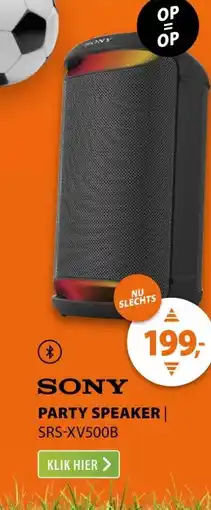 Expert Sony SRS-XV500B aanbieding