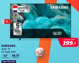 Electroworld Samsung 43 QLED Q7F2 (2025) aanbieding