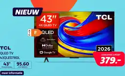 Electroworld TCL 43QLED780L QLED aanbieding