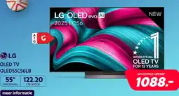 Electroworld LG OLED 4K 55C56LB (2025) aanbieding