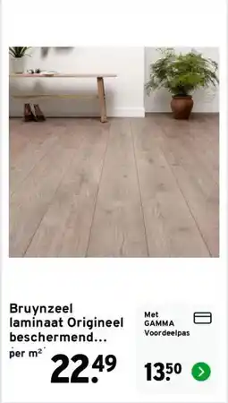 GAMMA Bruynzeel laminaat Origineel beschermend bruin aanbieding