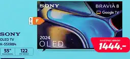 Electroworld Sony BRAVIA 8 K-55XR84P - 4K OLED aanbieding