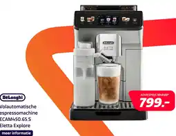 Electroworld De'Longhi ECAM450.65.S Eletta Explore aanbieding