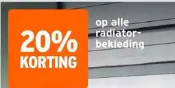 GAMMA op alle radiator- bekleding aanbieding